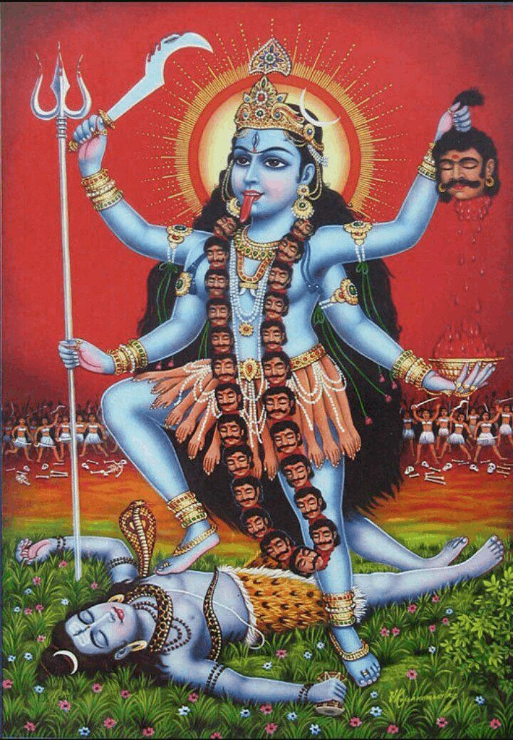 Kali energia ehk kümne Mahavidya väe algenergia